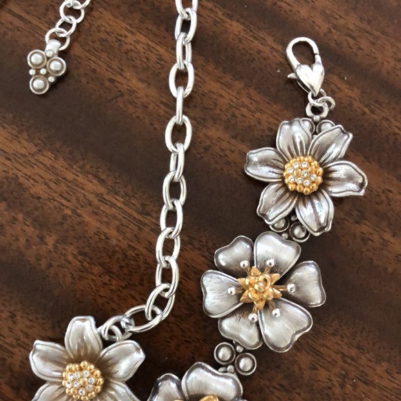 NWT Brighton RETRO GARDEN necklace and bracelet set - Picture 6 of 10